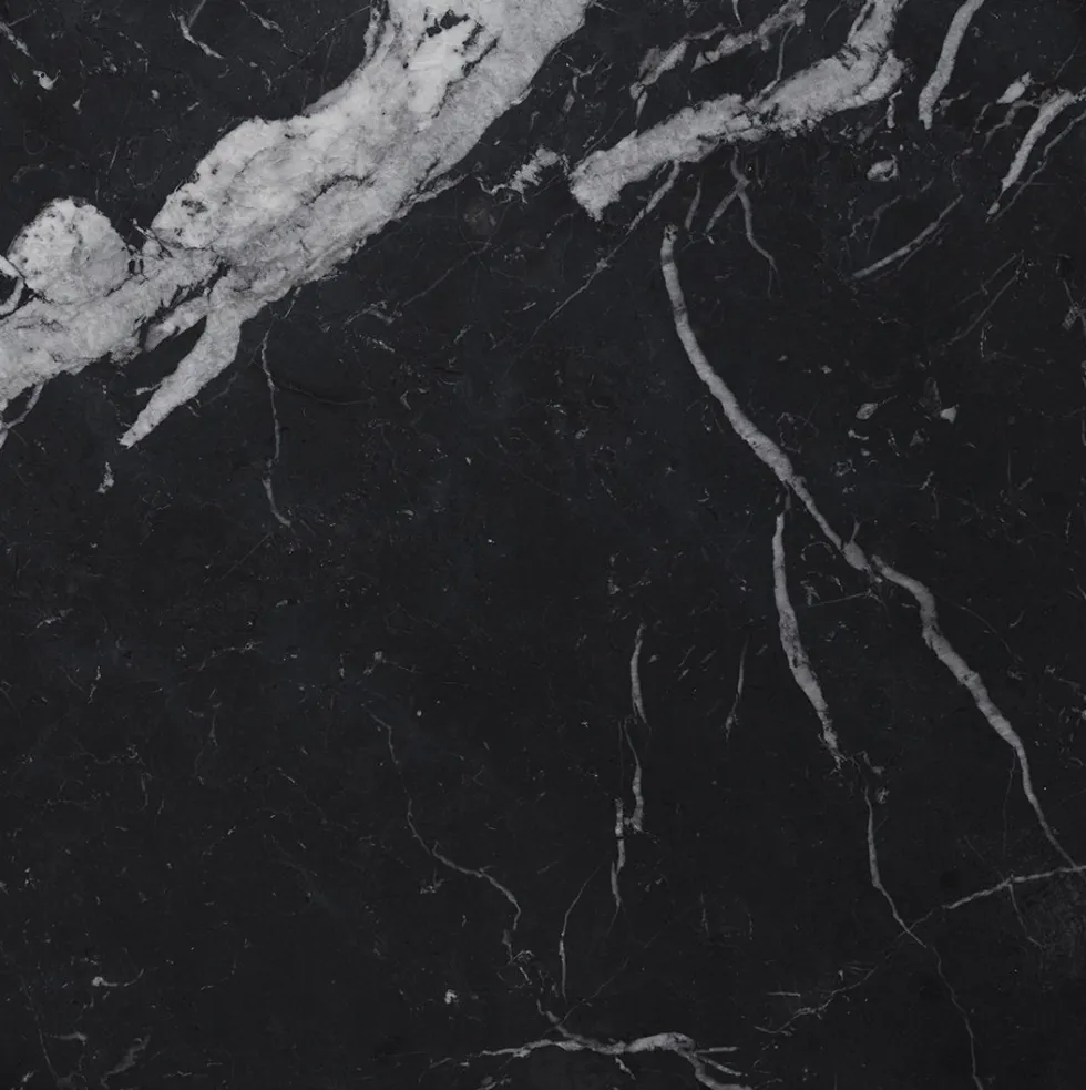 Table en marbre noir 185 cm - HANDVÄRK