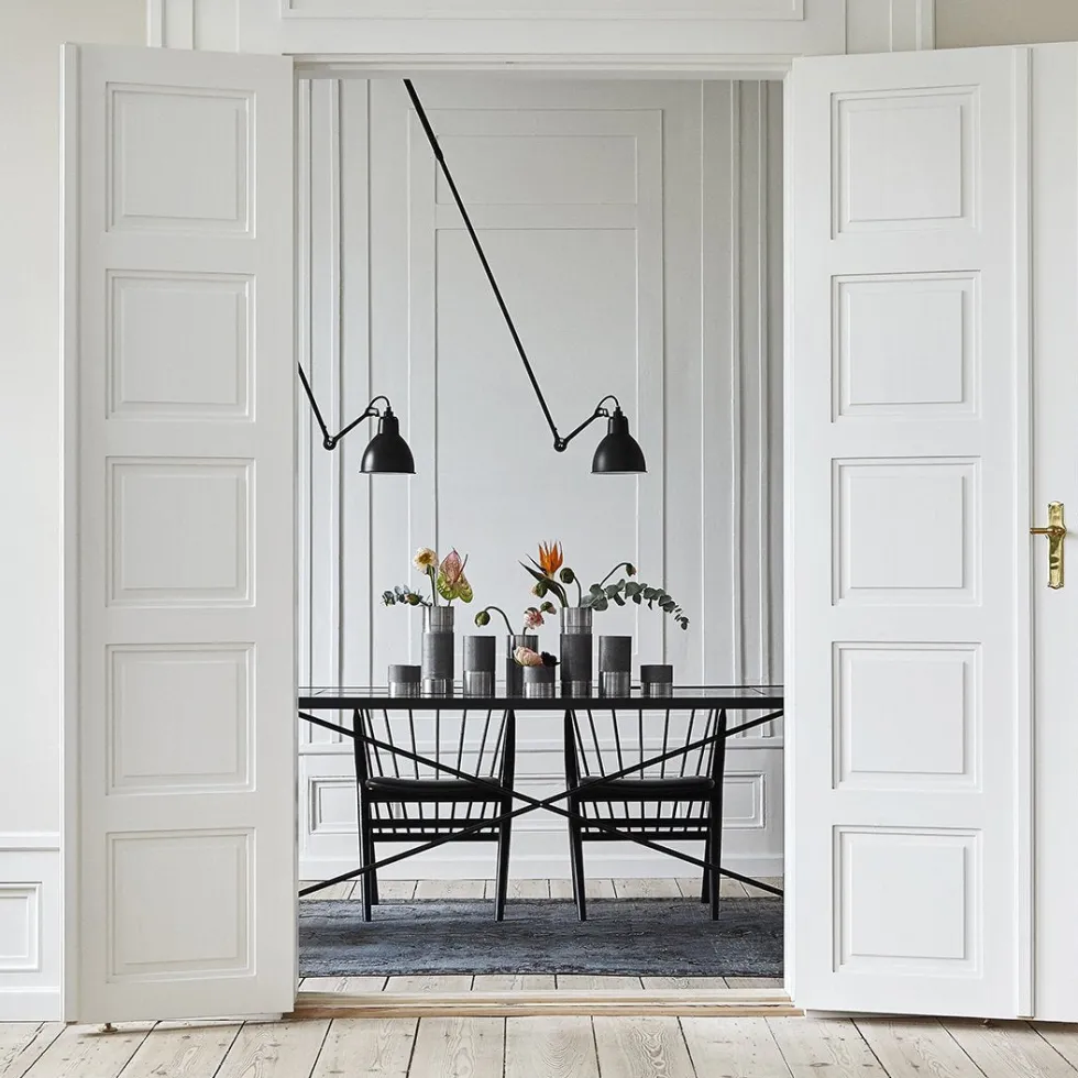 Table en marbre noir 185 cm - HANDVÄRK