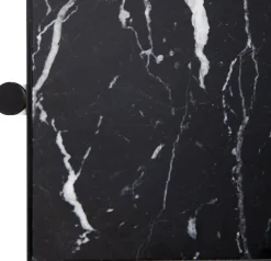 Table en marbre noir 185 cm - HANDVÄRK