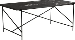 Table en marbre noir 185 cm - HANDVÄRK