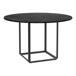 Table en marbre noire 120 cm Florence - New Works