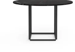 Table en marbre noire 120 cm Florence - New Works