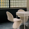 Table en métal et bois blanc 160cm Series 430 - Verpan