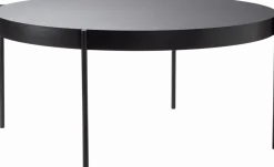 Table en métal et bois noir 160cm Series 430 - Verpan