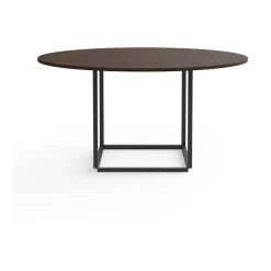 Table en noyer marron 145cm Florence - New Works