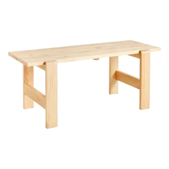 Table en pin laqué 180 x 66 x 74 cm Weekday - Hay