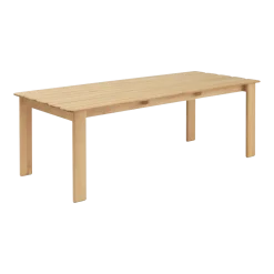 Table en teck 220x92cm Assemble - Muuto