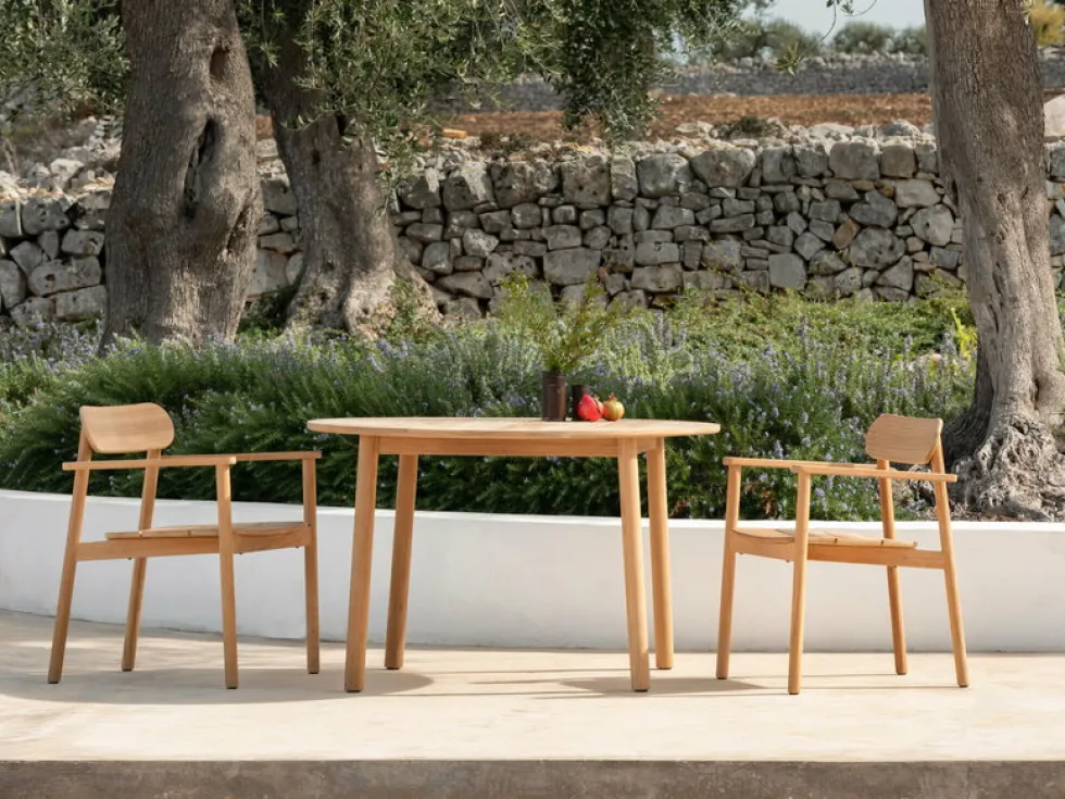 Table en teck 120 x 75 cm Sam - Vincent Sheppard