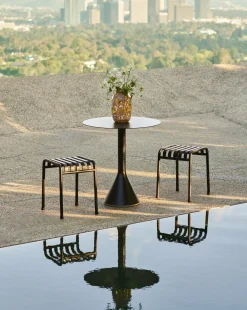 Table haute cone rouge Palissade - HAY