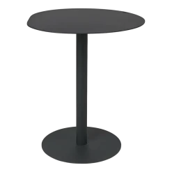 Table haute en acier noir 72 x 76 cm Pond - Ferm Living