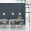 Table haute en linoléum noire contreplaqué 85 x 190 x 95 cm Base - Muuto