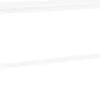 Table haute en stratifié blanc et piètement blanc 50 x 190 x 95 cm Base - Muuto