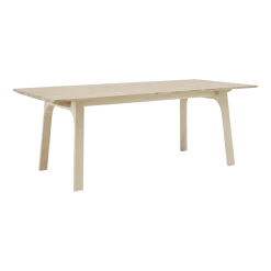Table à mager avec rallonge en chêne huilé 205x100cm Earnest - Muuto