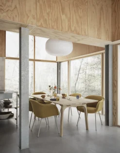 Table à mager avec rallonge en chêne huilé 205x100cm Earnest - Muuto