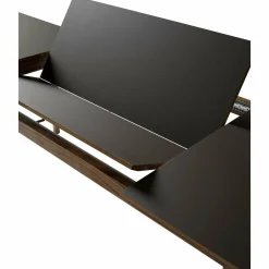 Table à manger avec rallonge en chêne fumé stratifié Fenix 240 à 340 cm Patch HW2 - &Tradition