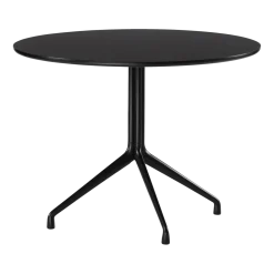 Table à manger cadre en aluminium noir 110 x 74cm About A Table - HAY