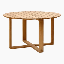 Table à manger 130 cm en teck Endless - Cane-Line