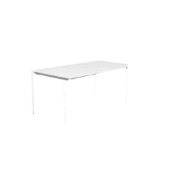 Table à manger d'extérieur blanc 90x180cm Fromme - Petite friture