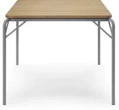 Table à manger d'extérieur en acier noir 90 x 200 cm Robinia Vig - Normann Copenhagen