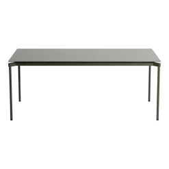 Table à manger d'extérieur vert bouteille 90x180cm Fromme - Petite friture
