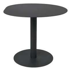 Table à manger en acier noir 72 x 96 cm Pond - Ferm Living