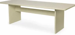 Table à manger en bois blanc 90 x 247 cm Rink - Ferm Living