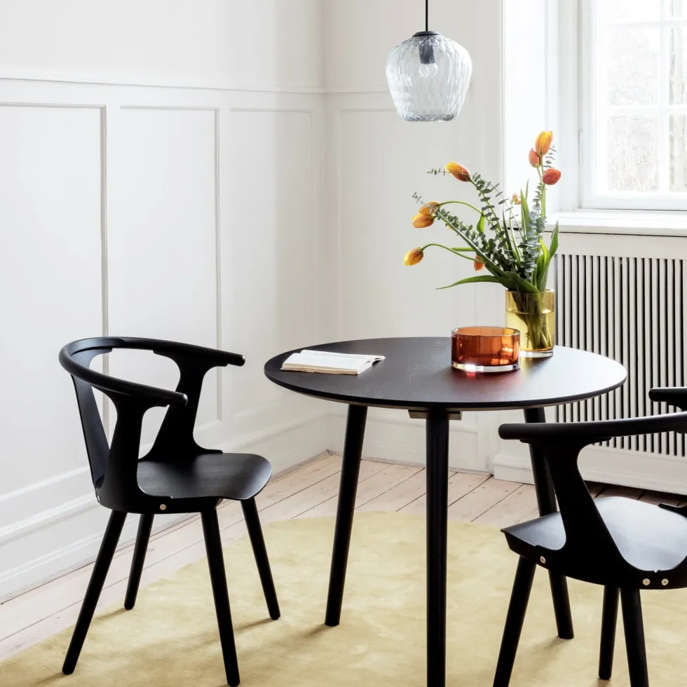 Table à manger en chêne fumé SK3 - &tradition