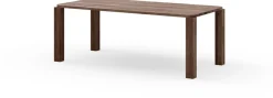 Table à manger en chêne fumé 200x95cm Atlas - New Works