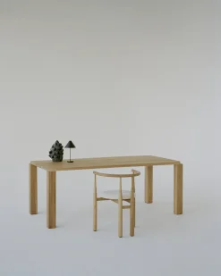 Table à manger en chêne 200x95cm Atlas - New Works