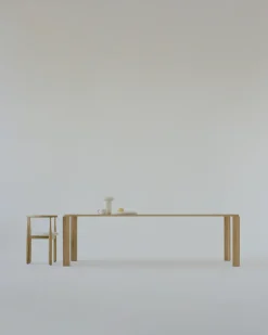 Table à manger en chêne 250x95cm Atlas - New Works