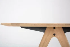Table à manger en chêne 200 x 90 cm Ava - Gazzda