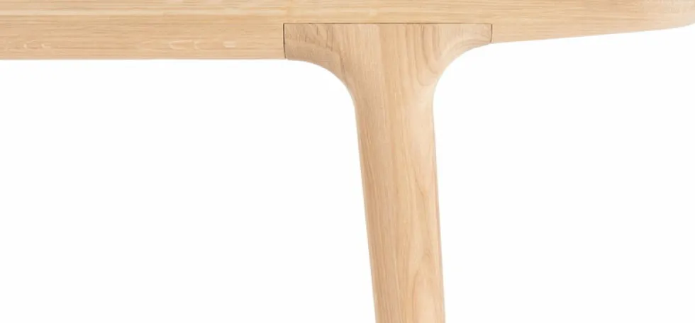 Table à manger en chêne 200 x 90 cm Fawn - Gazzda