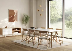 Table à manger en chêne 220 x 90 cm Tink - Gazzda