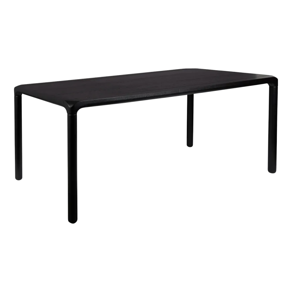 Table à manger en frêne noir 160x90cm Storm - Zuiver