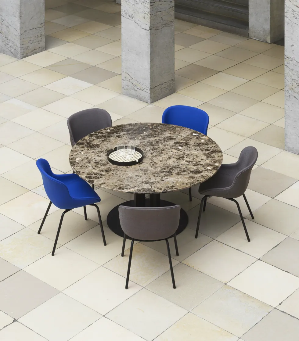 Table à manger en marbre 150cm Scala Marble - Normann Copenhagen