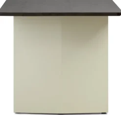 Table à manger en pin marron foncé et crème 90x200cm Panel - Normann Copenhagen