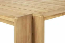 Table à manger en teck naturel 105x281 cm Atmosfera - Gubi