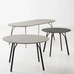 Table à manger noire 220 cm Tree - Woud