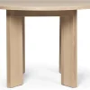 Table à manger organique en hêtre 115cm Tarn - Ferm living