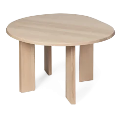 Table à manger organique en hêtre 115cm Tarn - Ferm living