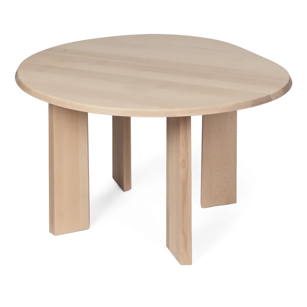 Table à manger organique en hêtre 115cm Tarn - Ferm living