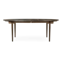 Table à manger ovale extensible en noyer huilé 115x200cm CH338 - Carl Hansen & Søn
