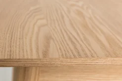 Table à manger rectangulaire avec rallonge en chêne naturel 180/240x90cm Glimps - Zuiver