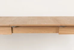 Table à manger rectangulaire avec rallonge en chêne naturel 180/240x90cm Glimps - Zuiver