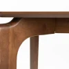 Table à manger rectangulaire en bois d'hévéa 160x90x75cm Savone - Dutchbone