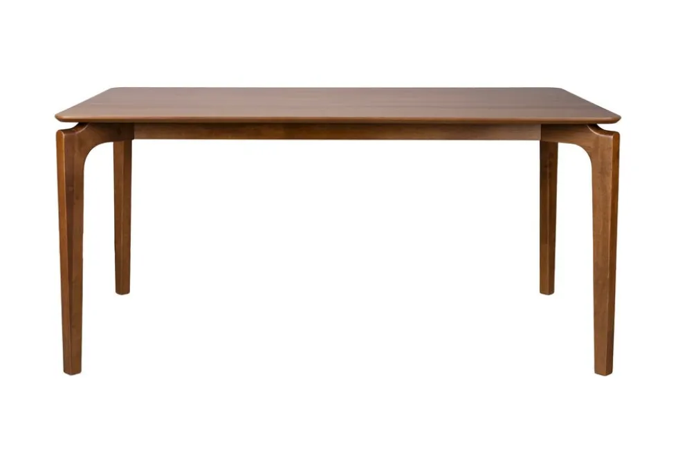 Table à manger rectangulaire en bois d'hévéa 160x90x75cm Savone - Dutchbone