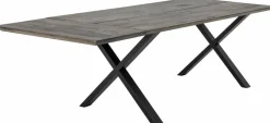 Table à manger rectangulaire en chêne marron 200 x 48 x 74 cm Maldon - Bloomingville
