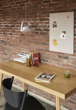 Table à manger rectangulaire en chêne naturel 160x80 cm Herringbone - Hübsch