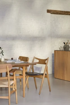 Table à manger rectangulaire en chêne savonné 190x95cm CH327 - Carl Hansen & Søn