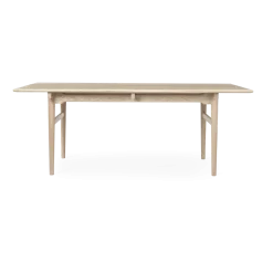 Table à manger rectangulaire en chêne savonné 190x95cm CH327 - Carl Hansen & Søn
